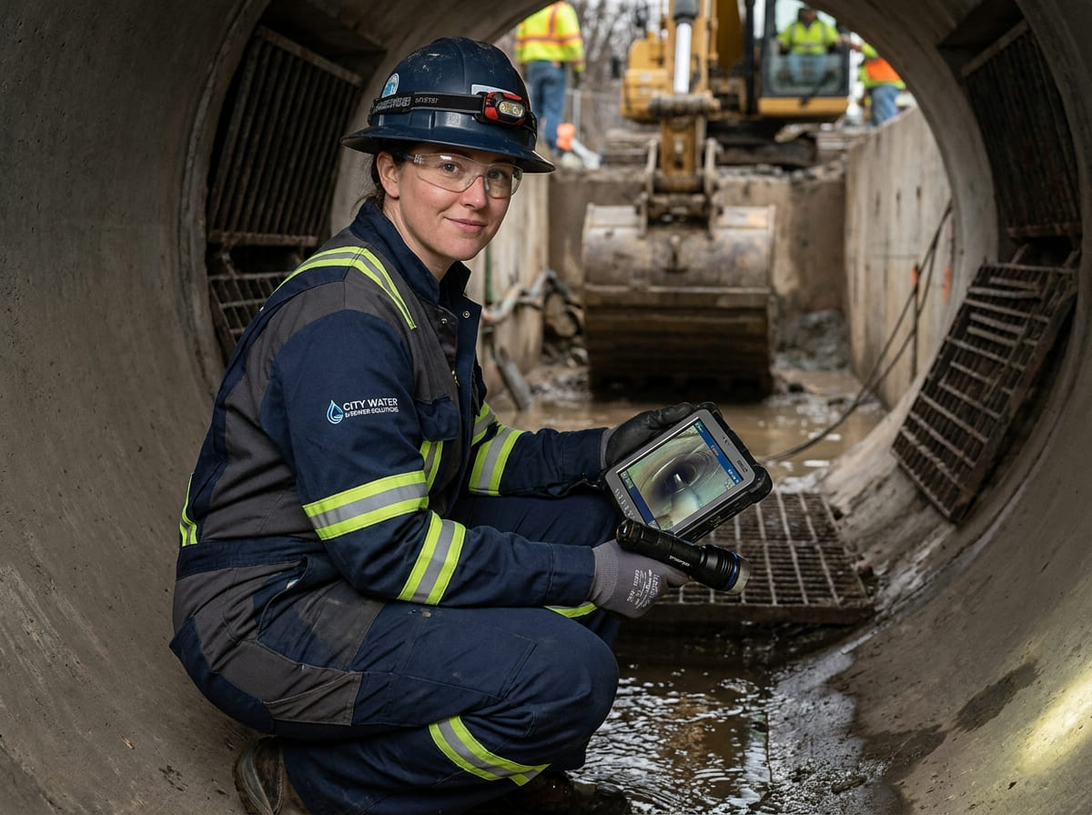 Sewer Line Inspection & Replacement in Pittsburg